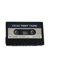 TEAC Test Tapes MTT-X257GS TYPE I Mix Multiuse Multi-Purpose Hybrid Test Tapes Frequency,Speed &amp; Flutter