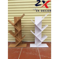 [Nổi bật nhất tuần] 2X Decor - Kệ sách xương cá 5 tầng gỗ MDF tiện dụng - 2X008