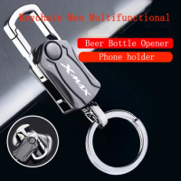 Multifunctional Keychain Beer Bottle Opener Keychain Unique Pocket Knife for Yamaha XMAX300 XMAX250 X MAX XMAX X-MAX 300 250 125