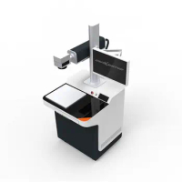 Handheld Color Laser Printer Machine 20W 30W 60W Fiber Laser Marking Machine For Metal Jewelry Laser Engraving Machine