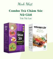 Combo Trà Gạo Lứt 8 Vị & Trà Mâm Xôi 4 Vị Hỗ Trợ Chăm Sóc Nữ Giới Trà Túi Lọc