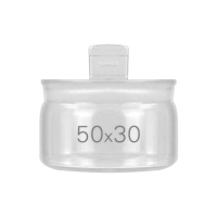 【工具網】試藥瓶30ml 低型秤量瓶 藥粉罐 粉末罐 小罐子 分裝瓶 透明罐 秤量皿 圓罐 萬用罐 180-GWB5030