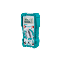 【TOTAL】數位萬用電表 600V(數位電表 數位電錶 數字電錶 電池指示功 萬用表)