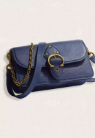 Coach Coach Beat Crossbody Clutch Deep Blue
