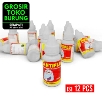 SEMPATI GROSIR Obat Kucing Anti Flu Isi 12 Pcs Obat Batuk Pilek Antibiotik Kucing Kitten Anabul Atas