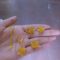 set perhisan bali Kalung pelintir xuping