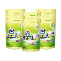 【新奇】潔豔新型漂白水 淡雅花朵香補充包(1600ml x6入/箱)