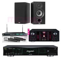 【音圓】N2-550+OKAUDIO DB-9AN+ACT-869+Elac Debut 2.0 DB62(點歌機4TB+擴大機+無線麥克風+喇叭)