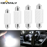 Đèn LED đọc nội thất, 10 cái, C5W LED, C10W Festoon, 31 / 36 / 39 / 41MM, Bóng đèn bán tháo trắng, T