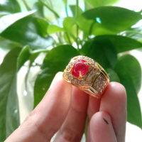 CINCIN BATU AKIK MERAH DELIMA ORIGINAL SIAM MD BANGKOK HQ