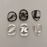 Giant Bicycle Badge Made Of Soft Aluminum Alloy Kona Bike Stickers Leader Badge Head Tube Logo DIY Cycling Accessories