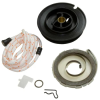 1pcs Recoil Starter Pulley Spring Repair Kit Recoil Spring, Recoil Wheel. Recoil Line, Recoil Starter Pawls And Accessories