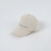 MARDI MERCREDI Topi MARDI MERCREDI TEXT LOGO SAGE GREEN CREAM CAP 100% ORIGINAL - OS ADJUST