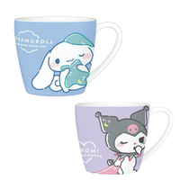 小禮堂 Sanrio 三麗鷗 陶瓷馬克杯 (愛睏款) 酷洛米 大耳狗