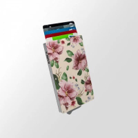 KAISCA 送禮人氣首選 - RFID 防盜刷印花卡片套 - 洛神花 1pc