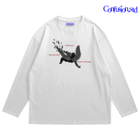 Confusion.std Tshirt Longsleeve | Kaos Distro Pria Wanita | Giving Up On Life I Polyester Premium 24