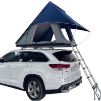 Factory Directly Supply Luggage Racks Aluminium Hard Shell Car Roof Top Tent Sale Waterproof Hard Top Roof Tent