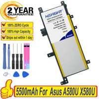 Top Brand 100% New C21N1634 Laptop Battery for Asus A580U X580U X580B A542U R542U R542UR X542U V587U FL5900L FL8000U Batteries