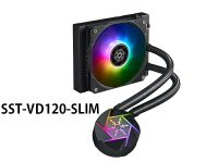 【享最高折300】SilverStone 銀欣 VIDA 120 SLIM 一體式水冷散熱器/SST-VD120-SLIM