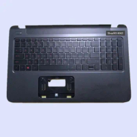 90%NEW Original laptop replacement palmrest upper cover with US version keyboard for HP Pavilion 15-P295TX 15-P TNP-Q140