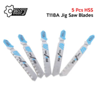 5 Pcs HSS T118A Jig Saw Blades Wood Metal Fast Cutting Reciprocating Saw Blade AP16
