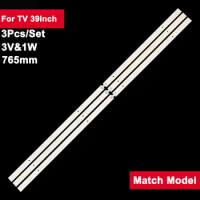 765mm 3V Led Backlight Strips For TV 39inch K395YU3535030965D-Rev1.0 LED-V40CK308 3pcs/set TV Repair Spare Parts