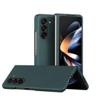 Z Fold5 Classic Full Electroplating Matte Phone Cover For Samsung Galaxy Z Fold 5 4 3 Case Hard PC Shockproof Ultrathin Cases
