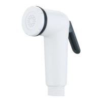 1PC White Handheld Bidet Toilet Sprayer ABS Hygiene Sprayer Set Baby Diaper Cloth Sprayer G1/2'