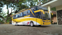 Miniatur Bis Subur Jaya Kuning Jetbus3 SHD