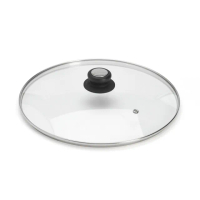 【de Buyer 畢耶】炒鍋專用玻璃鍋蓋32cm(電木蓋頭)