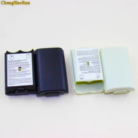 200pcs Game Battery Case For Xbox 360 Wireless Controller Rechargeable Battery Cover For Xbox 360 w/ Sticker Accessories