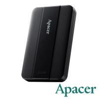 Apacer AC237 2.5吋 1T 流線型行動硬碟-黑