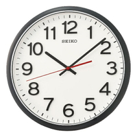 seiko SK037 精工鐘 (QXA750K) 立體數字滑動式秒針靜音掛鐘 31*4.1cm｜樂天全館特惠中★指定刷卡回饋10%