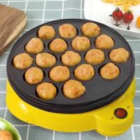 220V Chibi Maruko Baking Machine Household Electric Takoyaki Maker Octopus Balls Grill Pan Professional Cooking Tools cake maker