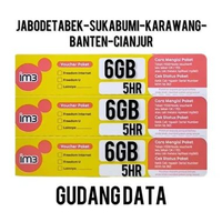 Voucher Indosat Freedom Internet 6GB 5Hari