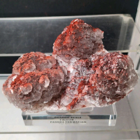 Dragon Scale - Đá Calcite Pagoda Formation Màu Đỏ Tự Nhiên