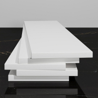 【免運】可開發票 白色木板實木生態板衣柜隔板分層板免漆板桌面板材柜子置物板