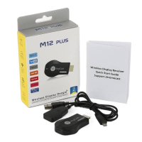 M12 PLUS Dongle Anycast 1080P HDMI Wireless TV WiFi Airplay Miracast Receiver Mirascreen