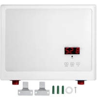 240V 27KW Safe Instant Kitchen Bathroom Shower Electric Tankless Hot Water Heater