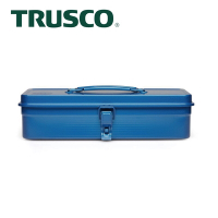 【Trusco】經典單層工具箱-鐵藍-中(T-320)