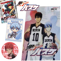 Genuine Kuroko's Basketball Collection Cards For Fans Japanese Anime Popular Character Aomine Daiki Photo Card Birthday Gifts