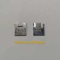 10-50pcs/Original Sim Card Reader Tray Slot For Samsung S6edge G925F E5 E7 T715 E500