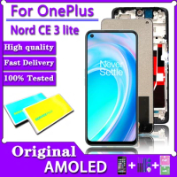 6.72'' For OnePlus Nord CE 3 Lite 5G CPH2467 CPH246 LCD Display Touch Screen Digitizer For OnePlus Nord CE3 Lite LCD With Frame