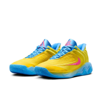 【NIKE 耐吉】籃球鞋 男鞋 運動鞋 包覆 緩震 GIANNIS IMMORTALITY 4 EP 黃藍 FQ3681-700