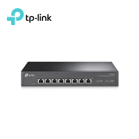 TP-Link TL-SX1008 8埠 port 100Mbps/1Gbps/10Gbps Gigabit桌上型/機架裝載型交換器 乙太網路(金屬殼)