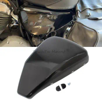 Black Motorcycle Left Battery Side Covers Fairing For Harley Sportster Custom XL883C 48 72 Roadster Low Iron XL883N 2004-2013