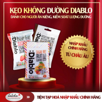 Kẹo Không Đường Châu Âu Diablo | Hương Café, Dâu, Mix Trái Cây Gói 75g – LALOHA