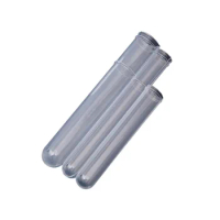 500pcs 12x75mm/12x100mm Disposable plastic soft test tube sample tube for laboratory consumables