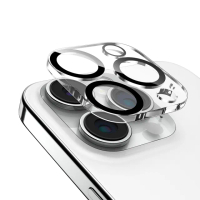 【RAPTIC】Apple iPhone 15 Pro/iPhone 15 Pro Max 一體式鏡頭玻璃貼(兩套裝)