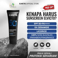 ELVICTO SUNSCREEN EXPERT SPF 50+ PA++++ 30gr | Sunscreen Pria Hybrid Sunscreen SPF 50+ Sunscreen PA+
